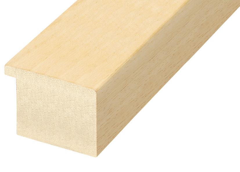 Moulding ayous, width 60mm height 45mm - bare timber