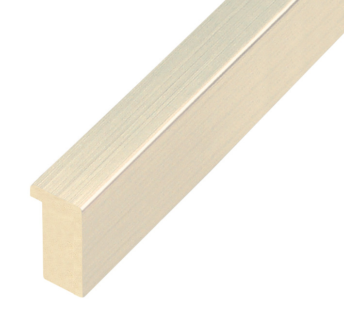 Moulding ayous, width 20mm height 32 - platinum