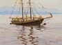 Dipinto: Barca - cm 50x70
