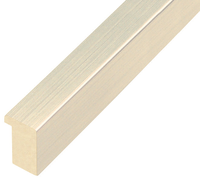 Moulding ayous, width 20mm height 25 - Platinum