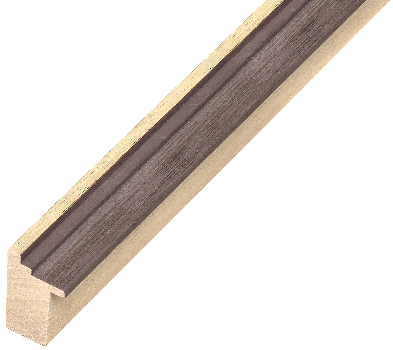 Asta in ayous - Larghezza 33mm Altezza 23- colore prugna - 633PRUGNA