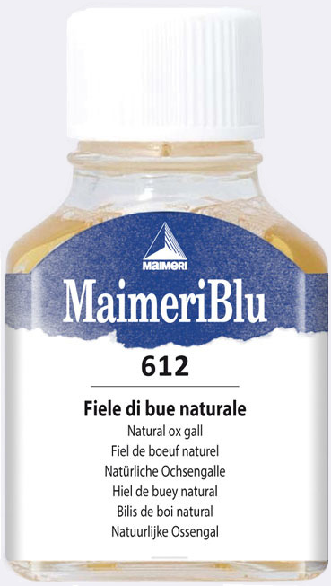 Fiele di bue naturale, dona lucentezza al dipinto - ml 75
