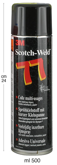 Adesivo spray permanente 