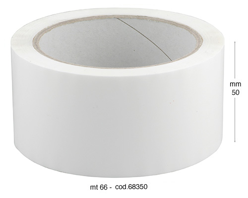 Nastro adesivo bianco - mm 50x66 mt