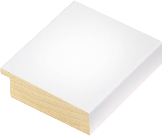 Moulding ayous 68mm - glossy white