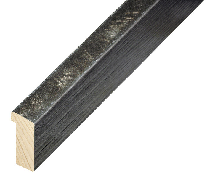 Moulding fir Width 19mm Height 34 - Iron finish