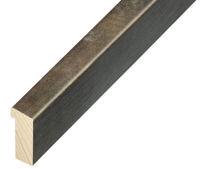 Moulding fir Width 19mm Height 34 - Rust finish