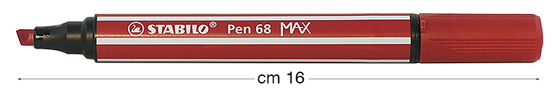 Pennarelli Stabilo Pen 68 MAX - Porpora