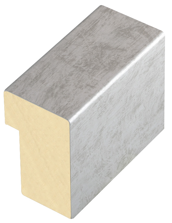 Moulding ayous, width 35mm, height 60, silver
