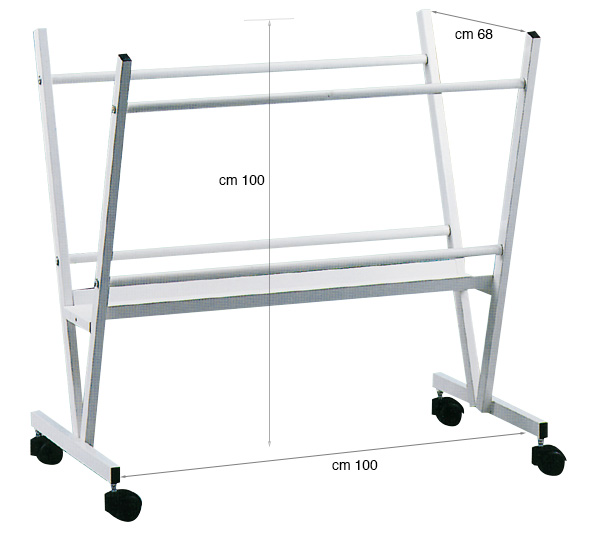 Portaposter per stampe di cm 70x100 circa - bianco