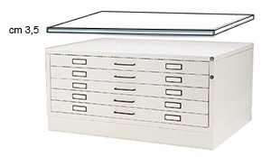 Coperchio per cassettiera cm 75x116