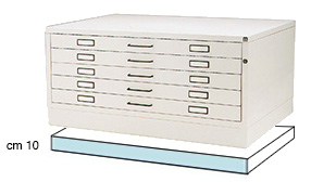 Zoccolo per cassettiera cm 75x116