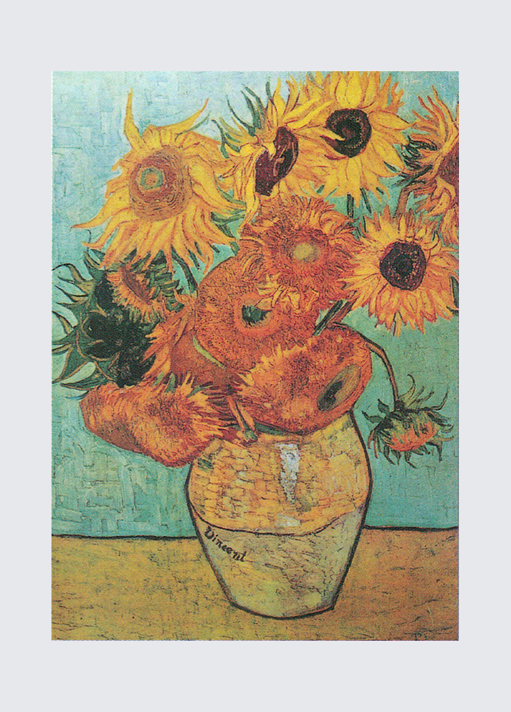 Stampa: Van Gogh: Girasoli - cm 50x70
