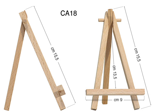 Mini-cavalletto da tavolo per esposizione