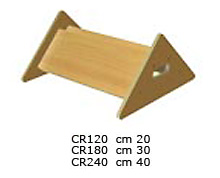 Espositore campioni di passepartout a smusso - lungo 20 cm