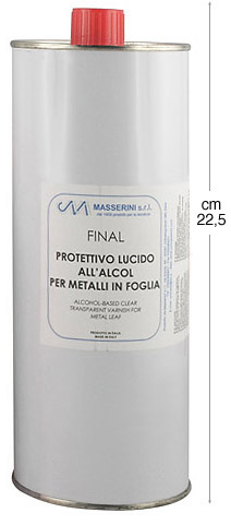Vernice fissativa incolore per foglie imitazione - Flacone da ml 1000