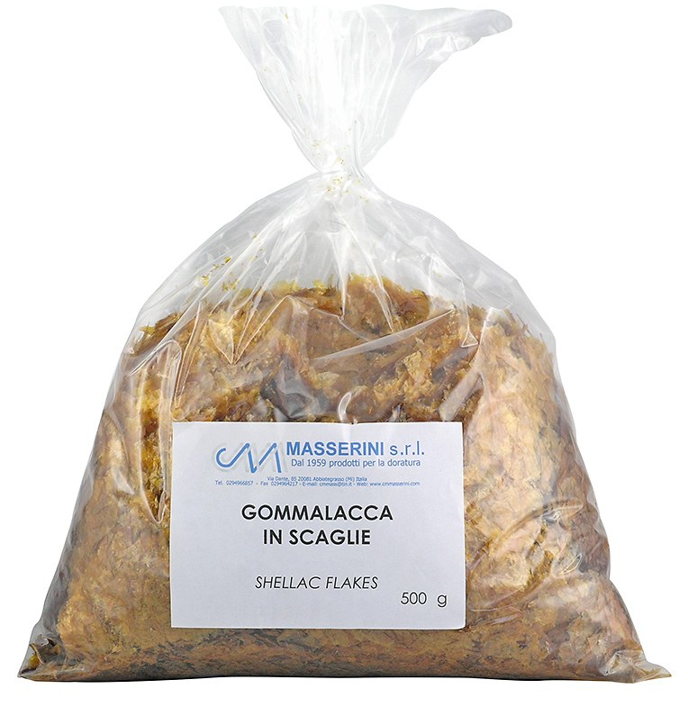 Gommalacca in scaglie - 500 grammi