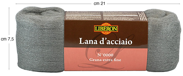 Lana d'acciaio extra fine tipo 0000 - confez.100 grammi