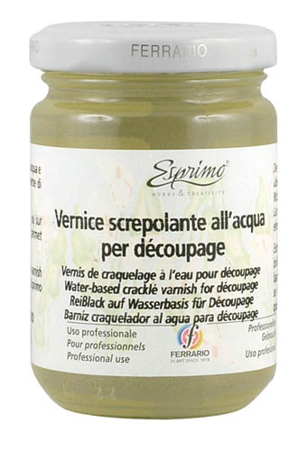 Vernice screpolante all'acqua - ml 150