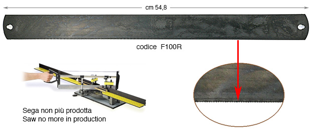 Lama di riserva per sega manuale Logan Pro-Saw F100-2