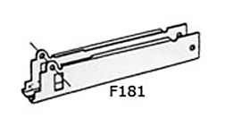 Parte ricambio: 70290 - Guida cavallotto per F18 - F12