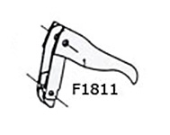 Parte ricambio: 42260 - Maniglia  per F18 - F12 - F15