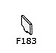 Parte ricambio: 70287 - Fermo cavallotto per F18 - F12 