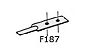 Parte ricambio: 70291 - Lametta per F18 - F12