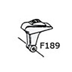 Parte ricambio: 62082 - Pulsante sgancio x F18-F12-F15