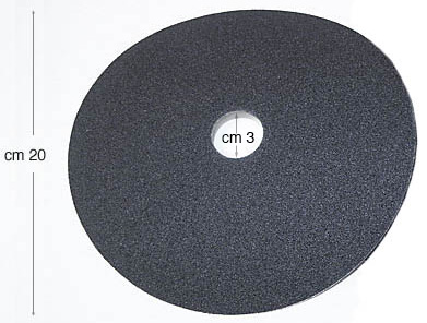 Confezione 2 dischi di carta vetrata per levigatrice F2001