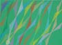 Dorazio: Astratto verde - 1992 - cm 74x90