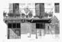 Schiavo: Acquaforte: Balcone fiorito - cm 70x50