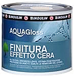 Colori Aquagloss effetto cera - 500 ml - Mogano