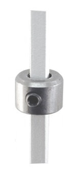Fascia metallica antifurto per asse verticale mm 4x4