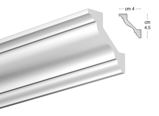 Cornice per binario Deco Rail modello 