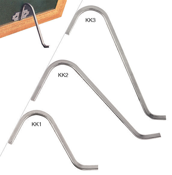 Assortimento 10 pezzi per tipo Curl Up nichelati - Tot.30 pezzi