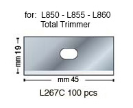 Lame per Logan L850/L855/L860 - Confez. 100 lame