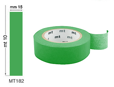 Nastri adesivi decorativi - mm 15 x 10 metri - Verde