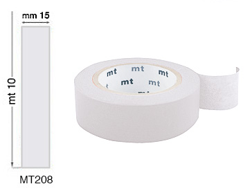 Nastri adesivi decorativi - mm 15 x 10 metri - Bianco opaco