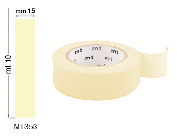Nastri adesivi decorativi - mm 15 x 10 metri - Giallo