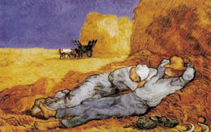 Poster: Van Gogh: Il riposo - cm 80x60
