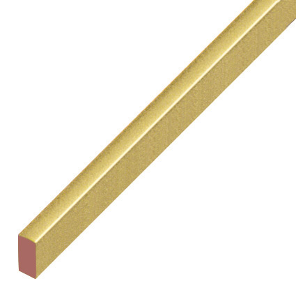 Distanziatore in plastica piatto mm 5x10 - Lunghezza mt 2 - oro - P10ORO