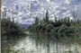Poster: Monet: Bras de la Seine - cm 80x60