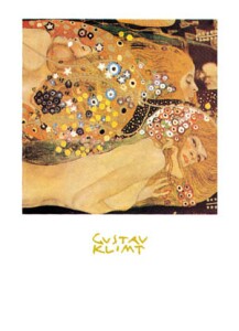Poster: Klimt: Acqua Mossa - cm 50x70
