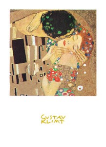 Poster: Klimt: Il Bacio - cm 50x70