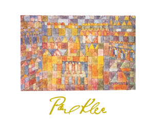 Poster: Klee: On the Way Back - cm 80x60