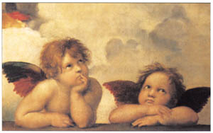 Poster: Raffaello: Putti - cm 30x24