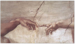 Poster: Michelangelo: Creazione-Dettaglio - cm 80x56