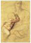 Poster: Michelangelo: Madonna col Bambino - cm 60x90