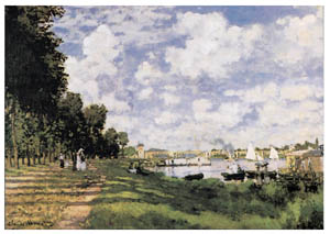 Poster: Monet: Argenteuil - cm 80x60